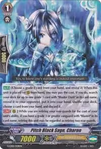 Pitch Black Sage, Charon (G-LD01/008EN), G-Legend Deck Vol.1: The Dark — Vanguard card price