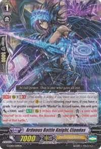 Arduous Battle Knight, Claudas (G-LD01/009EN), G-Legend Deck Vol.1: The Dark — Vanguard card price