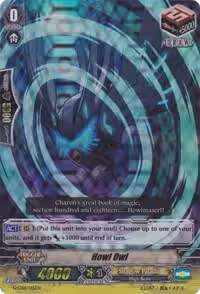 Howl Owl (RRR Foil) (G-LD01/015EN), G-Legend Deck Vol.1: The Dark — Vanguard card price