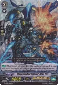 Unorthodox Shield, Mac Lir (RRR Foil) (G-LD01/006EN), G-Legend Deck Vol.1: The Dark — Vanguard card price