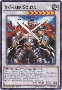 X-Saber Souza (Shatterfoil) (SP15-EN033), Star Pack ARC-V — Yu-Gi-Oh! card price
