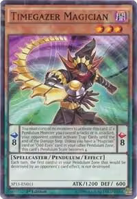Timegazer Magician (Shatterfoil) (SP15-EN011), Star Pack ARC-V — Yu-Gi-Oh! card price