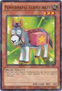 Performapal Friendonkey (Shatterfoil) (SP15-EN026), Star Pack ARC-V — Yu-Gi-Oh! card price