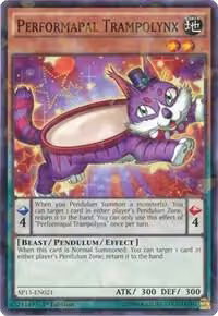 Performapal Trampolynx (Shatterfoil) (SP15-EN021), Star Pack ARC-V — Yu-Gi-Oh! card price