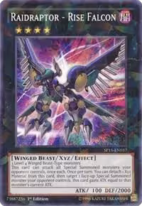 Raidraptor - Rise Falcon (Shatterfoil) (SP15-EN037), Star Pack ARC-V — Yu-Gi-Oh! card price