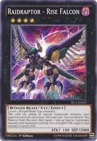 Raidraptor - Rise Falcon (SP15-EN037), Star Pack ARC-V — Yu-Gi-Oh! card price