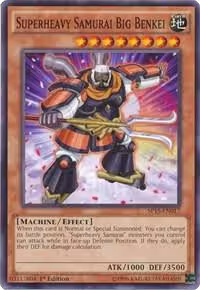Superheavy Samurai Big Benkei (SP15-EN017), Star Pack ARC-V — Yu-Gi-Oh! card price