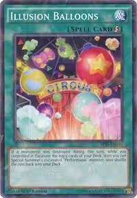 Illusion Balloons (Shatterfoil) (SP15-EN044), Star Pack ARC-V — Yu-Gi-Oh! card price