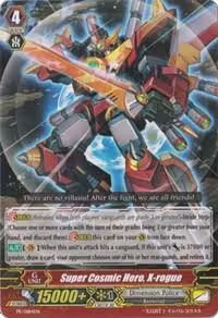 Super Cosmic Hero, X-rogue (PR/0184EN), Promo Cards — Vanguard card price