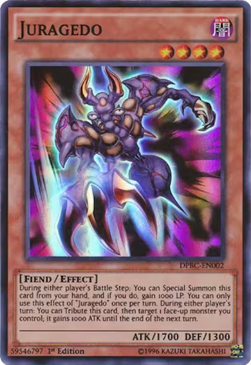 Juragedo (DPBC-EN002), Duelist Pack: Battle City — Yu-Gi-Oh! card price