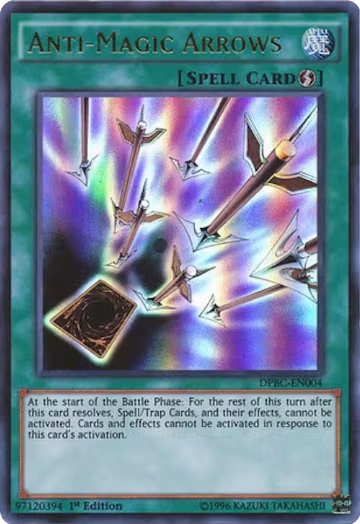 Anti-Magic Arrows (DPBC-EN004), Duelist Pack: Battle City — Yu-Gi-Oh! card price
