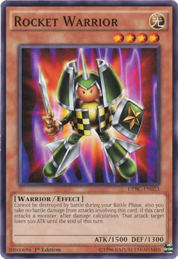 Rocket Warrior (DPBC-EN023), Duelist Pack: Battle City — Yu-Gi-Oh! card price