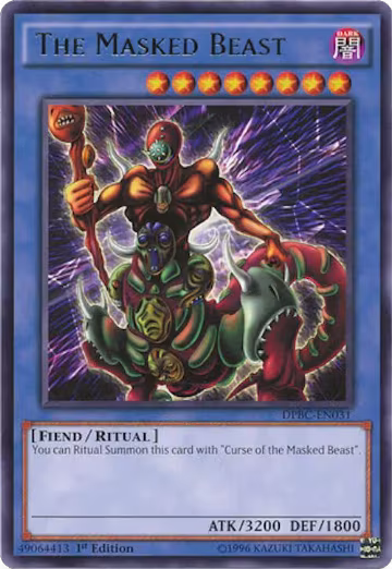 The Masked Beast (DPBC-EN031), Duelist Pack: Battle City — Yu-Gi-Oh! card price