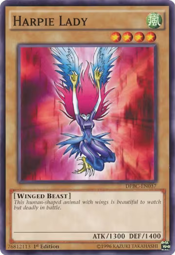 Harpie Lady (DPBC-EN037), Duelist Pack: Battle City — Yu-Gi-Oh! card price